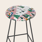 Winter Holiday Stool Gallery Image 2