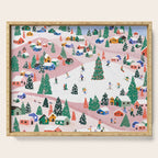 Winter Holiday Serving Tray Gallery Image 1