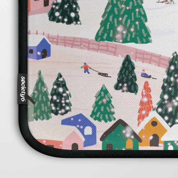 Winter Holiday Laptop Sleeve Gallery Image 3