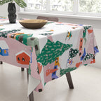Winter Holiday Tablecloth Gallery Image 3