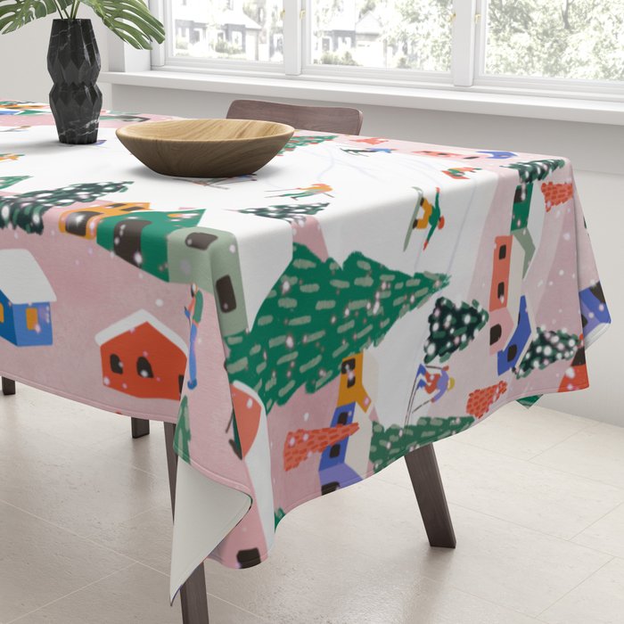 Winter Holiday Tablecloth Gallery Image 3