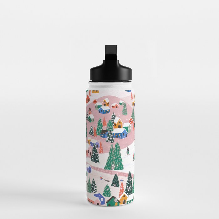 Winter Holiday Water Bottle Gallery Image 3