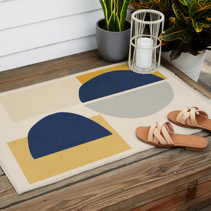 Minimalist Abstract 11 Outdoor Rug Gallery Image 2