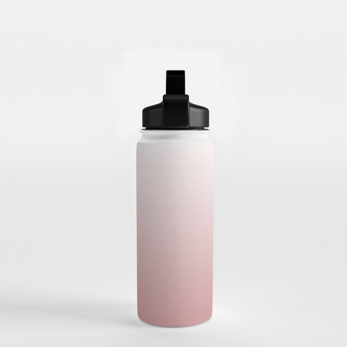 Dusty Rose Gradient Color Water Bottle Gallery Image 2
