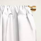 Dusty Rose Gradient Color Window Curtain Gallery Image 2