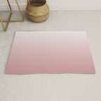 Dusty Rose Gradient Color Rug Gallery Image 1