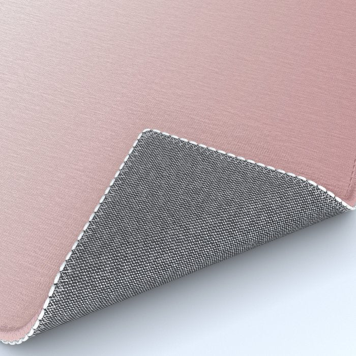 Dusty Rose Gradient Color Rug Gallery Image 4