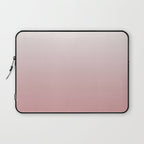 Dusty Rose Gradient Color Laptop Sleeve Gallery Image 1