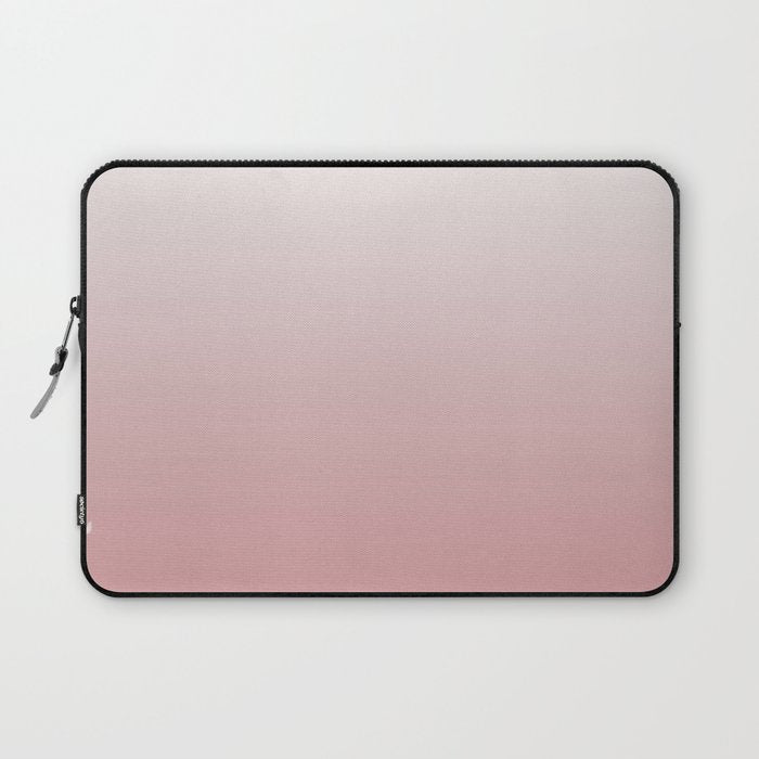 Dusty Rose Gradient Color Laptop Sleeve Gallery Image 1