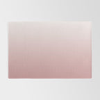 Dusty Rose Gradient Color Rug Gallery Image 2