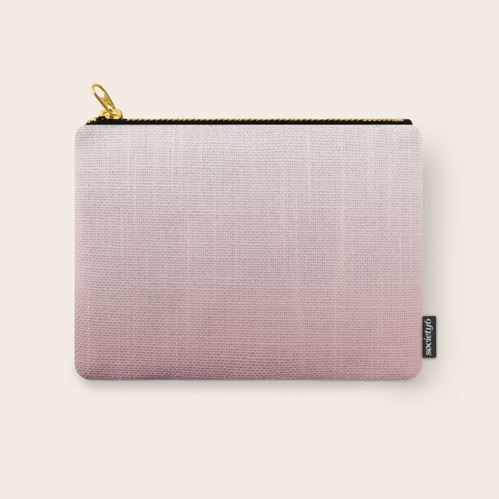 Dusty Rose Gradient Color Carry All Pouch Gallery Image 1