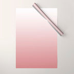 Dusty Rose Gradient Color Wrapping Paper Gallery Image 1