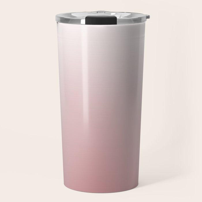 Dusty Rose Gradient Color Travel Mug Gallery Image 1