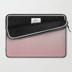 Dusty Rose Gradient Color Laptop Sleeve Gallery Image 2