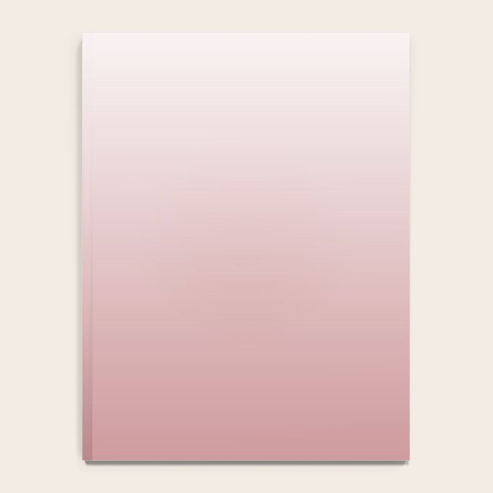 Dusty Rose Gradient Color Notebook Gallery Image 4