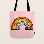 Sagittarius Rainbow Tote Bag Gallery Image 1