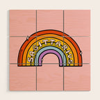 Sagittarius Rainbow Wood Wall Art Gallery Image 1