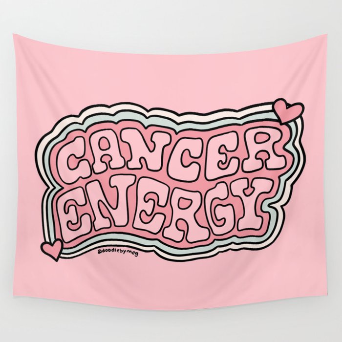 Cancer Energy Wall Tapestry Gallery Image 4