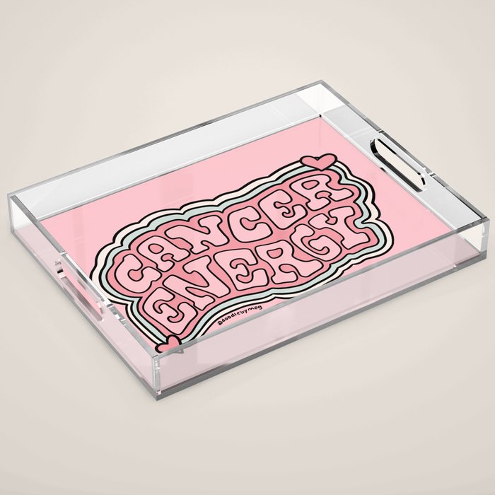 Cancer Energy Acrylic Tray Gallery Image 1