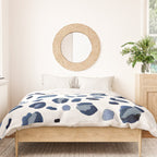 animal print (navy) Duvet Cover Gallery Image 3