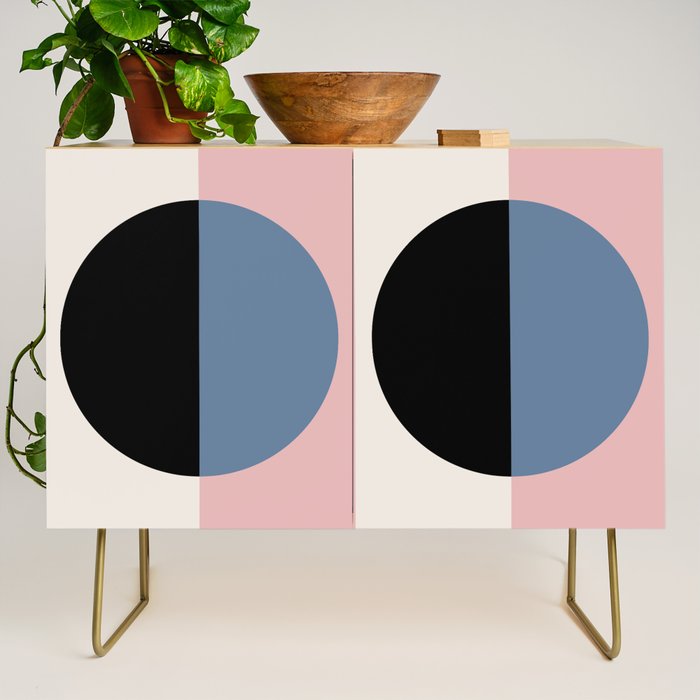 Color Block Abstract XVI Credenza Gallery Image 1