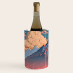 The Red - A Contemporary Ukiyo-e Nature Landscape Wine Chiller Gallery Image 2