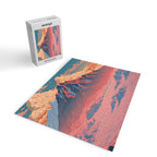 The Red - A Contemporary Ukiyo-e Nature Landscape Jigsaw Puzzle Gallery Image 2