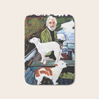 Goodfellas Dogs Painting, Artwork for Wall Art, Prints, Poster, Tshirts, Men, Women, Youth Bath Mat Gallery Image 1