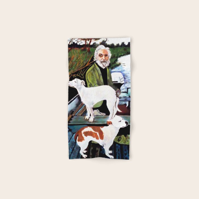 Goodfellas Dogs Painting, Artwork for Wall Art, Prints, Poster, Tshirts, Men, Women, Youth Bath Towel Gallery Image 1