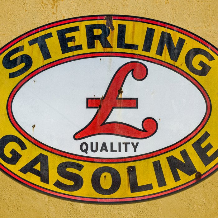 Vintage Sterling Gasoline Sign Coffee Mug Gallery Image 2