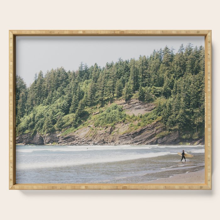 West Coast Surfer Serving Tray Gallery Image 1