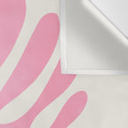 Peach & Orange: Wild Leaf | Matisse Foliage Paper Cutouts 03 Wall Tapestry Gallery Image 3