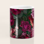 Vintage & Shabby Chic - Night Botanical Flower Roses Garden Coffee Mug Gallery Image 4