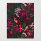 Vintage & Shabby Chic - Night Botanical Flower Roses Garden Notebook Gallery Image 4