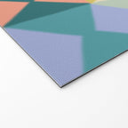  Mid-century Modern Geometric Pattern Welcome Mat Gallery Image 2