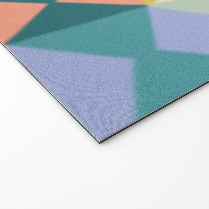  Mid-century Modern Geometric Pattern Welcome Mat Gallery Image 2