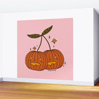 Pumpkin Cherries Wall Mural Gallery Image 2