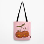 Pumpkin Cherries Tote Bag Gallery Image 2