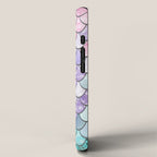Mermaid Pastel Pink Purple Aqua Teal iPhone Case Gallery Image 2