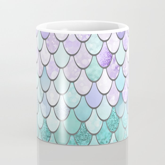 Mermaid Pastel Pink Purple Aqua Teal Coffee Mug Gallery Image 4