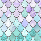 Mermaid Pastel Pink Purple Aqua Teal Coffee Mug Gallery Image 2