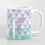 Mermaid Pastel Pink Purple Aqua Teal Coffee Mug Gallery Image 1