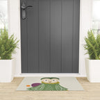 Quirky Barn Owl Welcome Mat Gallery Image 3