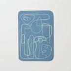 Lines in Space 5 Bath Mat Gallery Image 1