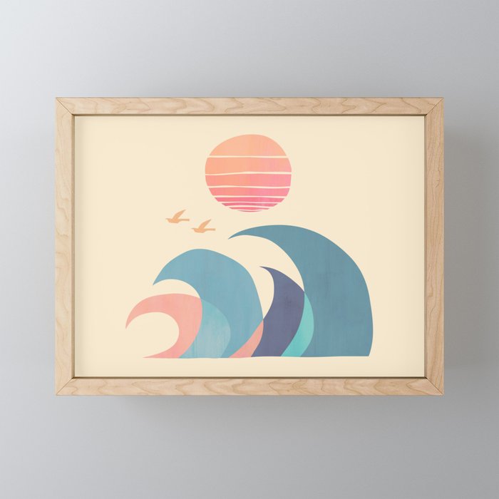 Ocean call Mini Art Print Gallery Image 1