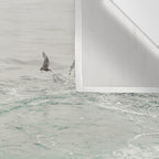 Whale Tail - ocean humpback whale photograph Wall Tapestry Gallery Image 3