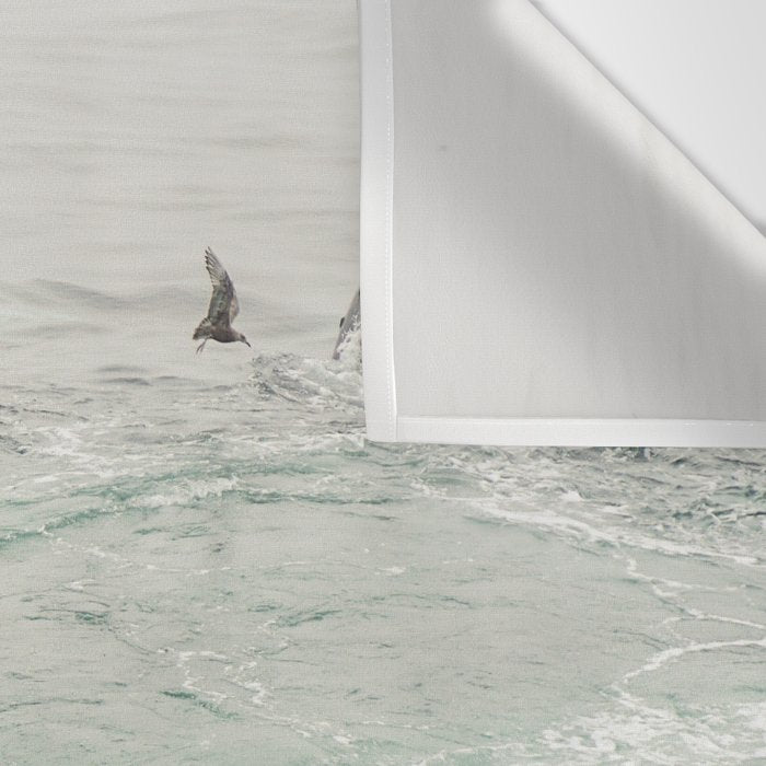 Whale Tail - ocean humpback whale photograph Wall Tapestry Gallery Image 3