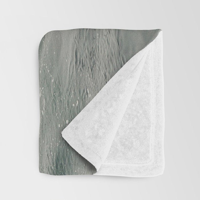 Whale Tail - ocean humpback whale photograph Throw Blanket Gallery Image 3
