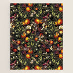Vintage Fruit Pattern XXVII Jigsaw Puzzle Gallery Image 1