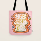 Never Looking Back Tote Bag Gallery Image 1